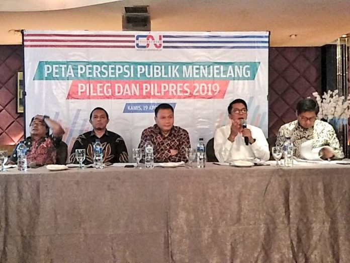 Cyrus Cyrus Network: Widodo-Amin Still Superior 38.1% against Prabowo-Sandi